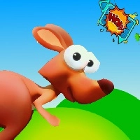 Neues Spiel Känguru Springen Und Laufen